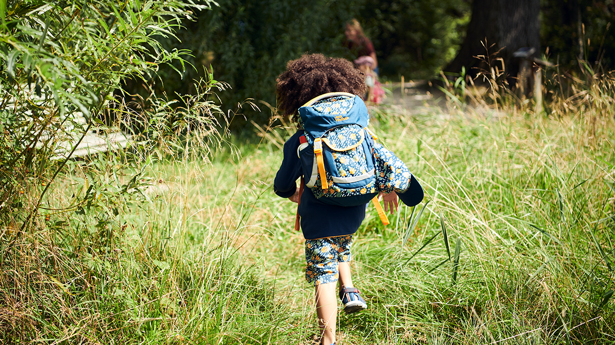 JACK WOLFSKIN - Little Joe - Lekki, nieduży plecak 11 litrowy - dedykowany dla dzieci od 2 roku życia - kolor: everest blue